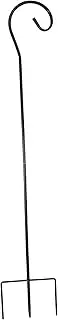 SUPVOX Shepherd Hooks Iron Garden Hanging Stake Hanging Solar Lights Lanterns Bird Feeders Metal Hanger Hooks 81.5cm