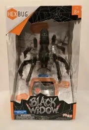 New Hexbug Black Widow Robotic Toy Spider With Remote Control Box Damage