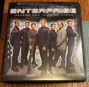 Rittenhouse Enterprise Season One Trading Cards Album w/Clint Howard Auto