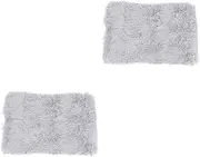 BESPORTBLE Pcs Soft Stylish Pet Blanket Warmth for Winter Autumn Plush Sleep Mat Dog Light Grey