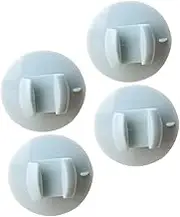 VALICLUD 4Pcs Rice Spoon Rack Suction Cup Holder for Rice Cookers Easy to Install Spoon Storage Stable and Convenient Kitchen Gadget Present for Home Chefs