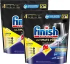FINISH QUANTUM ULTIMATE PRO POWERBALL DISHWASHER TABLETS LEMON SPARKLE, 65 TA...