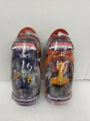 TRANSFORMERS AUTOBOTS MEGATRON & STARSHIP ARK TITANIUM SERIES DIE CAST HASBRO