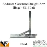 Andersen Window Sill Hinge 22 In Left Handed Standard Casement Window Sill Hinge
