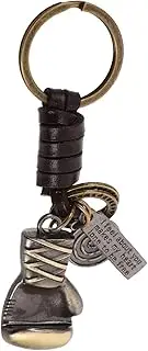 Boxing Glove Shaped Keychain Pendant Vintage Accessory for Bags Wallets and Keys Durable Mini Charm for Stylish Decoration and Unique present Idea