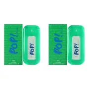 2x FCUK Pop Culture 100ml Eau De Toilette/Fragrances/Natural Spray Him/Men/Guys