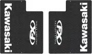Factory Effex Kawasaki Carbon Fiber Upper Fork Shield Graphics Kit (06-38124)