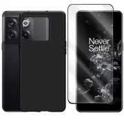 Portable Tempered Glass Screen Protector Soft Protective Case for OnePlus 10T 5G