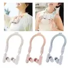 Neck Hanging Fan USB Charging Leafless for Office Outdoor Activities Cycling