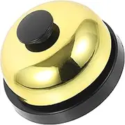 Elderly Call Bell Lightweight Desktop Hand Bell for Service Sound for Caregivers for Restaurants Pantries and Home Use