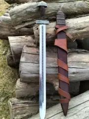 Custom & Handmade Carbon Steel Viking Sword, Battle Ready / Functional Sword