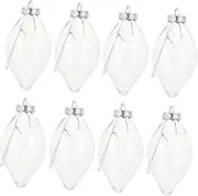 8pcs Small Bulbs Bulb Candy Bottles Plastic Candy Bottle Party Candy Container Candy Jars Bulb Shape Candy Containers Candy Packaging Bottle Plastic Candy Containers Candy Case