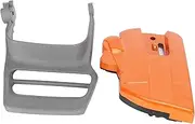 Chain Brake Side Cover Hand Guard 340 345 350 Chainsaw Parts Durable ABS Material Professional Fitment Garden Tools Accessories