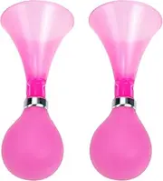 Totority Bike Horns Decorative Squeeze Horns for Bicycles Loud Air Squeeze Bell Suitable for Standard Mountain and Folding Bikes Lightweight and Durable Design