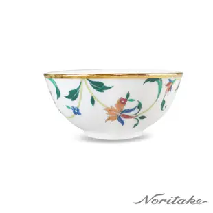 【Noritake】鳳彩鎏花金邊湯碗10.7CM