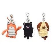 Sweet Kitten Toy Spring Keychain Angry Kitten Sweet Kitten Girlfriend
