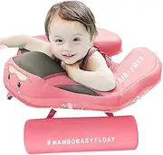 Infant Swimming Seat - Swimming Float for Infants Inflatable | Baby Pool, Non-Unflatable Solid Toddler Swimming Aid for 3-24 Months, Infant Water Buoy, Children's Swimmer for