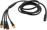 Generic Electric Bike Extension Cable Waterproof Plug Adapter