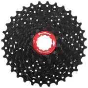Sunrace CSRX1 11-36T 11-Speed Cassette Black Chrome / Red Lockring HG700 HG800