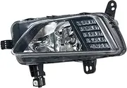 Car Fog Lights For VW For Polo 2018-2021 2G0941661A Front Bumper Fog Light DRL Fog Lamp Driving Light Daytime Running Light(Only 1 Right)
