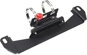 DIYUCAR Under Co-Pilot Seat Fire Extinguisher Bracket Compatible with Lada Niva Aluminium Adjustable Quick Release Roller Bar Fire Extinguisher Bottle Holder