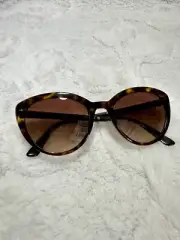 Authentic Prada Sunglasses In Brown; Cat-Eye. Gradient Lense
