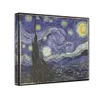 Starry Night Canvas Wall Art, Vincent Van Gogh, Gift Idea, Home Decor