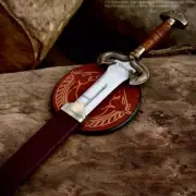Hobbit Eowyn Sword of Rohan LOTR Cosplay Costume Anduril Gift Scabbard & Plaque