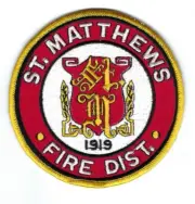 St. Saint Matthews (Jefferson County) KY Kentucky Fire Dist. patch - NEW!