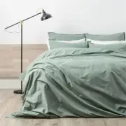Renee Taylor Helena Vintage Stonewashed Cactus Quilt Cover Set