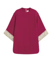Valentino Embellished Crewneck Blouse IT40,IT38 Red