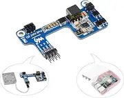 Waveshare PoE HAT E for Raspberry Pi 4B/3B+, Power Over Ethernet (PoE) Support 802.3af, Compatible with Raspberry Pi Official Case, Support Connecting Cooling Fan