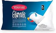 Tontine Climate Control Pillow – Firm Support with High Height – Breathable Cotton Cover and Ultrafibre Fill – Phase Change Material Absorbs & Releases Heat – Machine Washable – Australian Made
