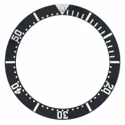 BEZEL INSERT FOR OMEGA SEAMASTER PROFESSIONAL 300 2252.50 2542.80 2561.80 BLACK