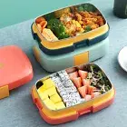 1000ml Bento Lunchbox Grade Detachable Practical Collapsible Bento Boxes