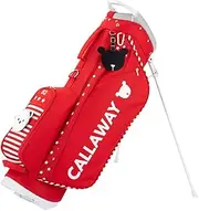 [Callaway] STN Bear WMS SS 23 Caddy Bag, Stand Type, 9.5 Type, 46 Inches, 5.5 lbs (2.6 kg), 6 Compartments for Women