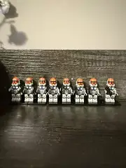 LEGO STAR wars Ahsoka 332nd Clone Trooper Minifigure X8