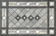 32" x 20 3/4" Tile Backsplash Medallion Mosaic - Happy Floors Utah tile series
