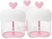 [Beatifufu] 3pcs Skincare Foam Cup Bubble Maker for Face Wash Travel-friendly Plastic Foamer for Home Skincare Cleansing
