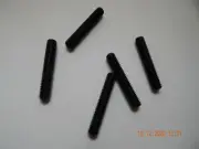 SOCKET SET SCREWS 3/8-16 x 2 1/4" CUP POINT BLACK ALLOY 5 PCS. NEW