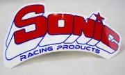 Sonic Racing Products Bumper Sticker Decal 9 1/4" x 5 1/2" New