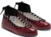 Koche x Converse All Star Rina 564837C Ballet Ballerina Flats Burgundy Rhubarb
