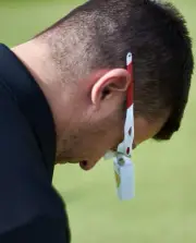Perfect Practice Golf Laser Putting Glasses White/Red Putting Aids