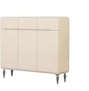 lskdnrufh Vases Entry Hall Cabinet Entrance Door Shoe Cabinet Household Doorway Modern Simple Living Room Large Capacity Storage Cabinet Flower Vase(Large)