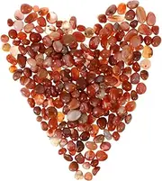 DECOMELODY 1Pack Natural Polished Tumbled Gravel Stones Decorative Pebbles for Garden Landscaping Aquariums and Crafting High Hardness River Rocks Decorative Stones