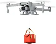 Gangxun Compatible With 2-in-1) Mavic Air 2/2s Landing Gear Extensions With Airdrop System For Dji Mavic Air 2/2s Accessories - Payload/delivery/tr...