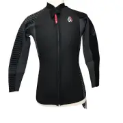 Volcom Wetsuit Stone Zip Jacket Men’s Size XL Color Black/Gray Long Sleeve’s 2mm