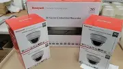 Honeywell HN30160200 30 Series 4K 16-Channel PoE NVR with 4pcs HC3045R3 Camera
