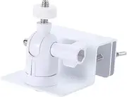 Gbtdoface Weatherproof Gutter Mount Bracket for Security Cameras Rust Resistant Sink Shelf with Universal Screw Adapter, Solar Panel Brackets(White), 1120771905