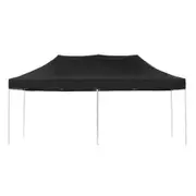 Wallaroo 3x6 Marquee - Pop Up Gazebo - Black